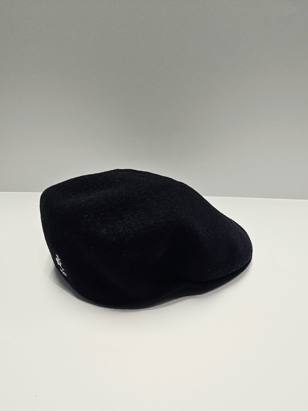 Kangol The Wool 504 Navy Flat Cap Small